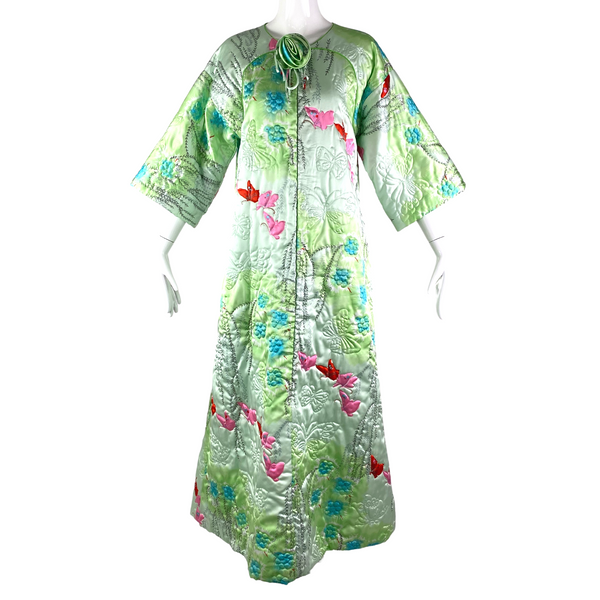 70's Neiman Marcus Green Nightgown