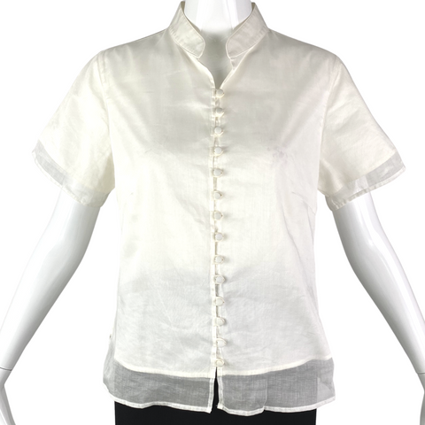 Anne Fontaine White Blouse