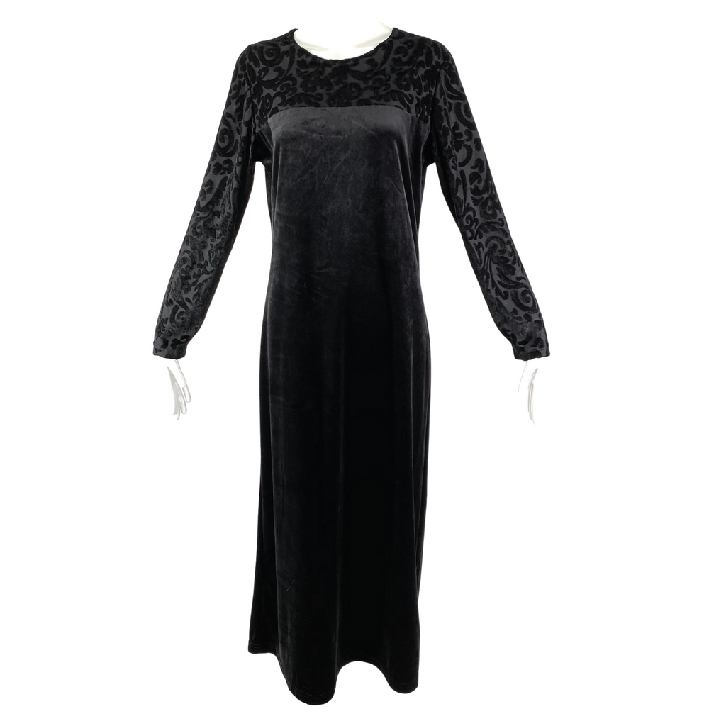 DVF The Color Authority Black Caftan