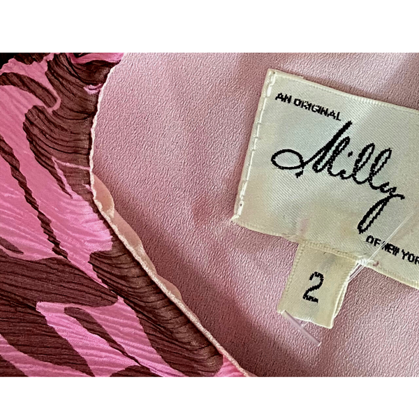 Milly New York Silk Halter Dress