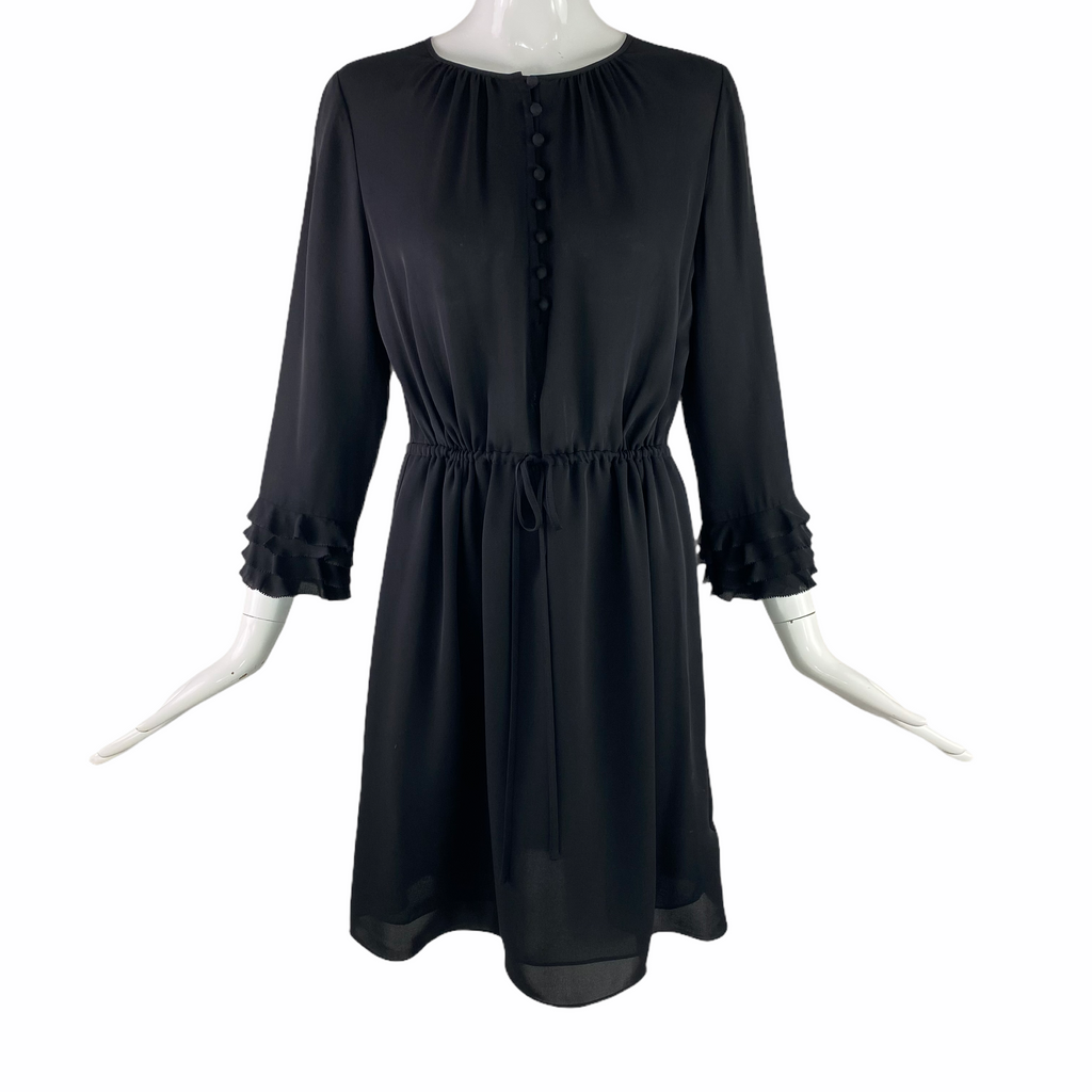 Rebecca Taylor Black Silk Dress