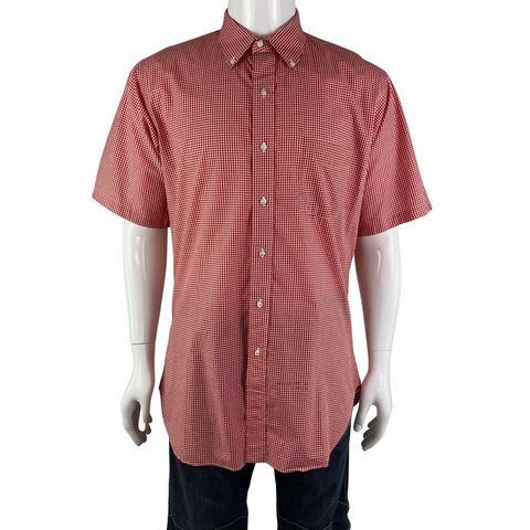 60's Sims LTD. Gingham Shirt