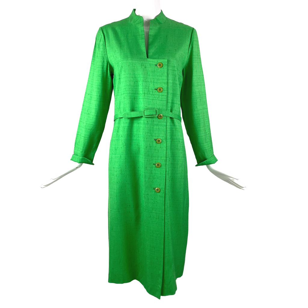 70's Robert Courtney Green Dress